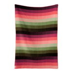 Blankets, Åsmund Gradient throw, 200 x 135 cm, pink - green, Multicolour