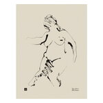 Poster, Poster In the Meadow, 30 x 40 cm, Beige Poster, Poster In the Meadow, 30 x 40 cm, Beige