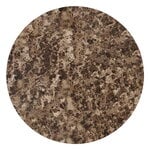 Audo Copenhagen Androgyne pöydän marmorikansi, 65 cm, ruskea