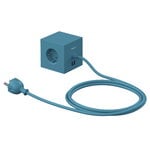 Extension cords, Square 1 USB extension cord, ocean blue, Blue