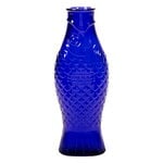Serax Fish & Fish bottle, cobalt blue