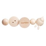 Button magnets, 5 pcs, maple
