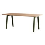 Dining tables, New Modern table 190 x 95 cm, oak - rosemary green, Natural