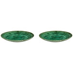 Verde Lanza plate, L, 2 pcs, green