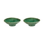 Verde Lanza bowl, S, 2 pcs, green