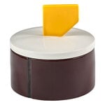 Serax Candela scented candle 03, L, burgundy - yellow