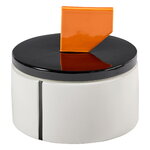 Serax Candela scented candle 02, L, black - orange
