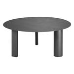 Serax Metal Sculptures side table, L, black tubes