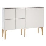 Sideboards & dressers, Fuuga sideboard, large and small doors, cashmere - oak, Beige