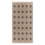 Kylpypyyhe Claremont, 70 x 140 cm, sand - noir