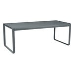 Patio tables, Bellevie table, 196 x 90 cm, storm grey, Grey