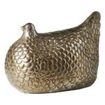 Bitossi Figurine de poule, 25 cm, argent