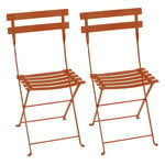 Fermob Bistro Metal Stuhl, 2er-Set, kandierte Orange