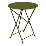 Terassipöydät, Bistro pöytä, 60 cm, pesto, Vihreä