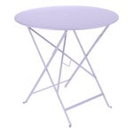 Tables de jardin, Table Bistro, 77 cm, marshmallow, Violet