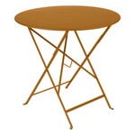 Terassipöydät, Bistro pöytä, 77 cm, gingerbread, Ruskea