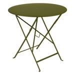 Terassipöydät, Bistro pöytä, 77 cm, pesto, Vihreä