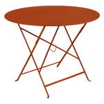 Fermob Table Bistro, 96 cm, orange confite