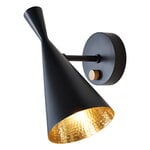 Beat wall lamp, black