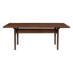 Tables de salle à manger, Table Asserbo BM0698, 95 x 190 cm, eucalyptus huilé foncé, Marron