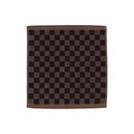 Baina Face cloth Quill, 30 x 30 cm, tabac - noir