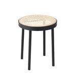 Stools, Be My Guest stool, cane, Black