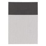 Beach In-Out rug, pearl grey - graphite