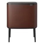 Poubelles, Poubelle Bo Touch Bin 11 + 23 L, mineral cosy brown, Marron