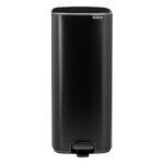 Brabantia Bo Pedal Bin 30 L, negro mate