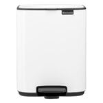 Brabantia Bo Pedal Bin, 7 L, white