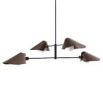 &Tradition Bonnet SC93 chandelier, bronzed - black