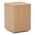 Tavolino Box, 35 x 35 x 50 cm, rovere