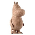 Figuriner, Moomintroll figure, large, oak, Naturfärgad