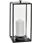 Portacandeline, Lanterna Light'In, grande, nera, Nero Portacandeline, Lanterna Light'In, grande, nera, Nero