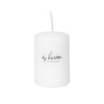Candles, Light'In candle, 4 pcs, small, white, White