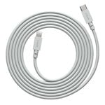 Mobile accessories, Cable 1 USB-C to Lightning charging cable , 2 m, Gotland grey, Gray