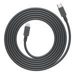 Mobile accessories, Cable 1 USB-C to Lightning charging cable , 2 m, Stockholm black, Black