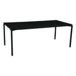 Patio tables, Calvi table 195 x 95 cm, liquorice, Black