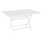 Patio tables, Caractere table, 128 x 90 cm, cotton white, White