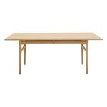 Dining tables, CH327 dining table, oiled oak, Natural
