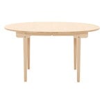 Dining tables, CH337 dining table, soaped beech, Natural