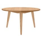 CH008 coffee table, 78 cm, oiled oak