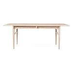 Carl Hansen & Søn CH327 dining table, 190 x 95 cm, white oiled oak