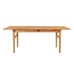 Dining tables, CH327 dining table, teak - oak, Brown