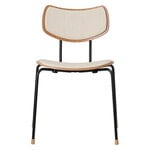 VLA26P Vega chair, black - lacquered oak - Mood 01104
