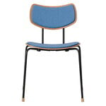 VLA26P Vega chair, black - lacquered oak - Mood 04102