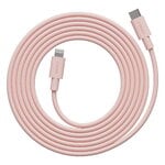 Avolt Cable 1 USB-C a Lightning cable de carga, 2 m, nuevo rosa