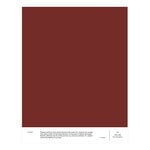 Wandfarben, Farbmuster, 025 OSCAR – tiefes Burgunderrot, Rot