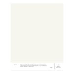 Paints, Paint sample, 004 JOAN - shadow white, White