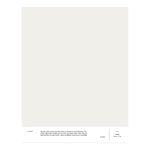 Wandfarben, Farbmuster, 005 KIM – Steam White, Weiß